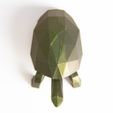 6ba936faabd2b2ae73b871e5942b29eb_display_large.jpg Free STL file LowPolyTurtle・Template to download and 3D print