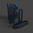 12.jpg STL file Tom Riddle Diary and The Basilisk Fang - Harry Potter・3D printer design to download