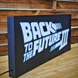 IMG_20250816_183641.jpg Back to the Future 3 LED Light Sign | 3D Printed Wall Decor (Multicolor 3MF Files)