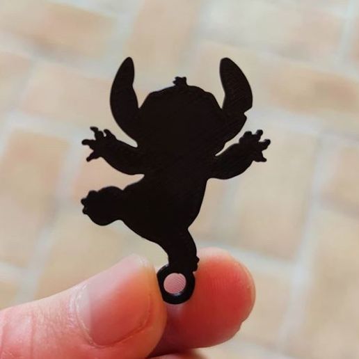 STICH keychain - 3D model önizlemesi