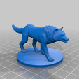 Dire_Wolf_Updated.png Misc. Creatures for Tabletop Gaming Collection