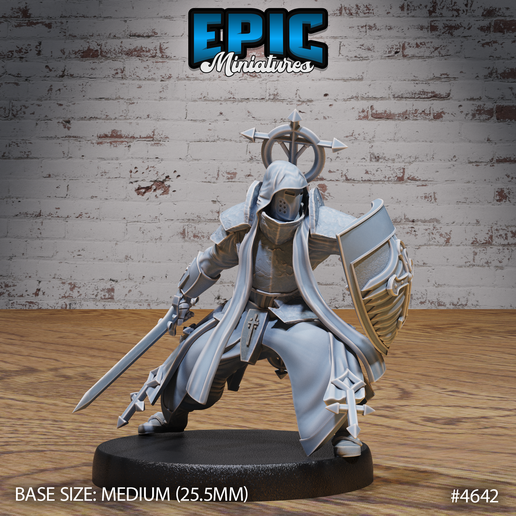 🎲 Inquisitor Knight Block ‧ DnD Miniature ‧ Tabletop Miniatures ...
