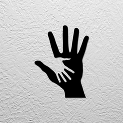 WallArt_HAND_IN_HAND.png MAIN DANS LA MAIN - ART MURAL