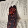 20251026_212423.jpg Stranger – The Shadowed Web Bookmark | Multi-Color 3D Print
