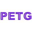 PETG.stl Recycling symbols for angled printing