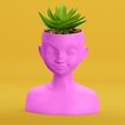 personagemmk2.jpg 3D print Flower pot