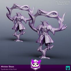 Skasa-front.jpg Fichier 3D Syndicat de la chasse | Ministre Skasa・Objet imprimable en 3D à télécharger