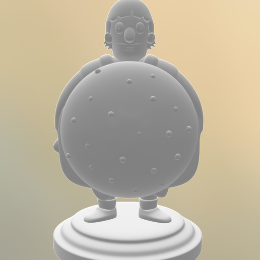 ♟️ BOB'S BURGERS - Gene Rook CHESS PIECE・ STL File for ・Cults