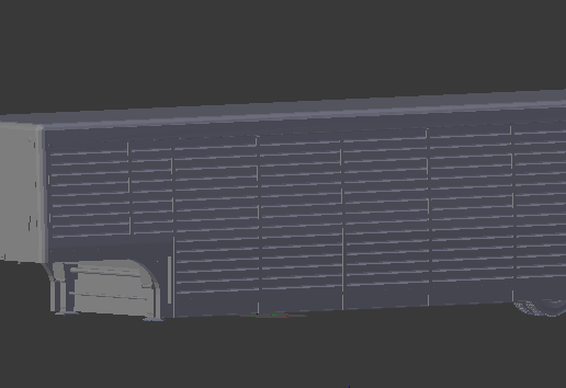 beverage trailer 3D model