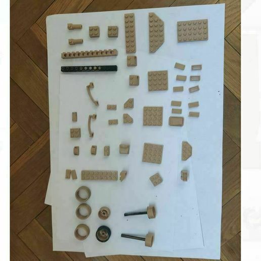 Lego car - Cults3D 3D Model | 3Drop