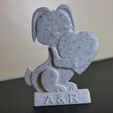 IMG_0417.jpg Adorable 3D Printed Rabbit Holding Heart 2