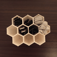 Capture d’écran 2018-05-18 à 11.59.13.png Archivo STL gratuito Gestión de cables Colmena・Objeto imprimible en 3D para descargar