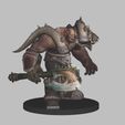 02.jpg Garrosh Hellscream - World Of Warcraft figure low poly