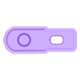 stl file - fridge lock insertion part-1.STL Modern Design Fridge Lock