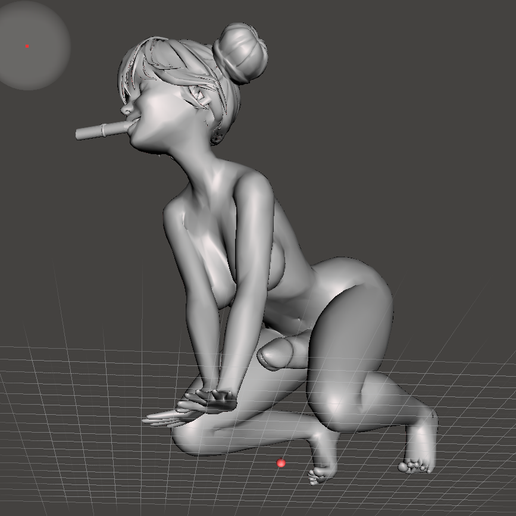 futanari cigarette 🚬 Smoking Futa・ STL File for ・Cults