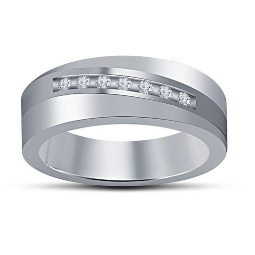 Jewelry 3D CAD Model Of Gents Band in STL Fromat