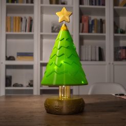 _DSF6562.jpg STL file Christmas tree D Lamp・Model to download and 3D print