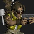ScreenShot286.jpg Tarma Roving, Metal Slug Action Figure posable Soldier stl 3d