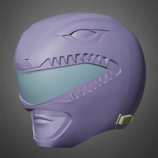 🪖 Power Rangers Mighty Morphin Red Ranger Helmet for Cosplay・ STL File ...