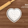 single-brain-heart.png Calm Mind Awareness Cookie Cutter Set