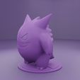 Gengar8.jpg Pokemon No. 092-094 Gastly, Haunter, Gengar