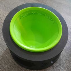 plato-3.jpg STL file PET FEEDER DISH FOR DOG CAT CAT KITTEN・3D printing template to download