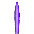 fusee 400 main body.STL Файл STL Лунная ракета 400 мм, Лунная ракета, Лунная мишень, Место назначения Луна・Модель для загрузки и 3D печати