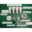 02-Prop-Parts01.jpg Jet Engine Component (3); Propeller