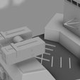 Seasparrow1.png RIM-7 Sea Sparrow missile system 1/100 1/96 3d Model