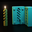 untitled.png Candle mold - spiral 2