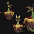 flapple-cliente-9.jpg Файл STL Покемон - Флэппл/Апплтун Гигантамакс・Дизайн 3D принтера для загрузки