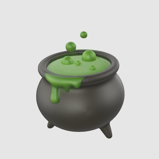 Halloween Witch Cauldron