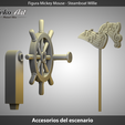 accesorios.png Fanart Mickey figure - Steamboat Willie 3D