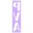 PVA.stl STL-Datei Filament Box Etiketten (austauschbar)・3D-druckbares Design zum Herunterladen