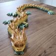 Flexi Print-in-Place Imperial Dragon with 3MF Included!