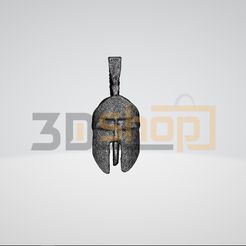 main1.jpg SPARTA - SPARTIAN Greek Ancient Miniature Helmet - Style1 - 3D Scan