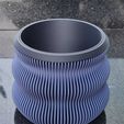 MODERN-PLANTER-L-VERSION.jpg Modern Wavy Planter (L-VERSION)