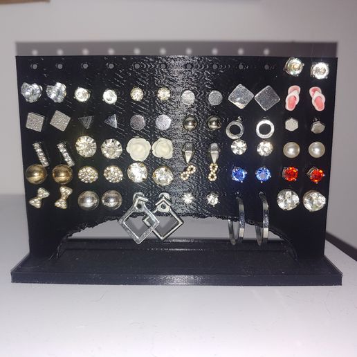 Earring rack 3D model