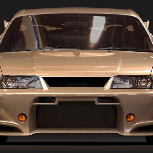 🌆 Veilside GT-R 33 Combat Evolution Body Kit・ 3D File for ・Cults