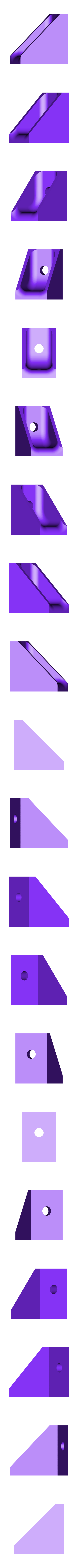 Corner connector.stl DIY 3D Printed Dremel CNC