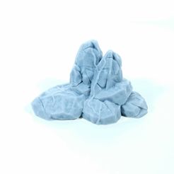 20220930_222049.jpg Free 3D file Rock - TABLETOP TERRAIN DND RPG SCATTER・3D printing model to download