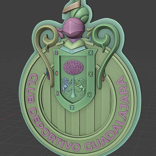 GUADALAJARA SPORTS CLUB 3D LOGO