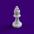 bishop.png Octagonal Base Chess Set - Official USCF