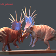 tbrender_006.png Battling Styracosaur diorama