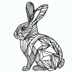 rabbit-3.jpg Wall Decoration Rabbit