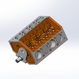 1.png Modelo perfeito de bloco de motor V8 3D