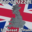 Thumbnail.jpg TopoPuzzle 3D Great Britain (12 Pieces)