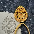 IMG_20230614_195004.jpg Cookie cutter of Easter egg with floral ornament
