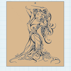 0.png STL-Datei The Tree Daughter kostenlos・3D-Druck-Modell zum herunterladen
