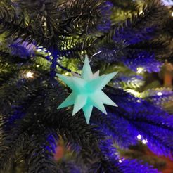 Star3.jpg Free STL file Christmas Star, Christmas tree, Stern Weihnachten・Object to download and to 3D print